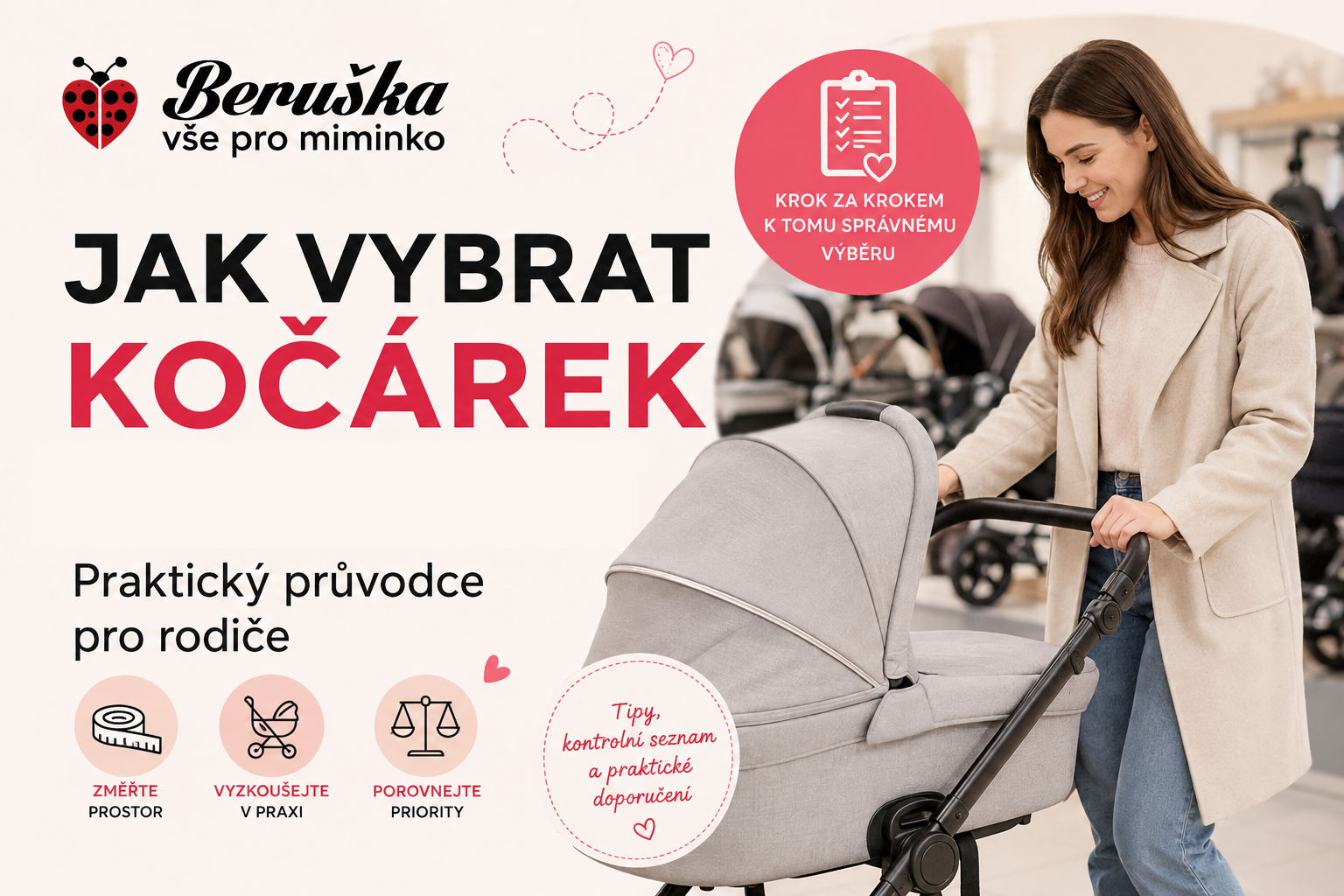 Jak vybrat kočárek? Praktický průvodce pro rodiče