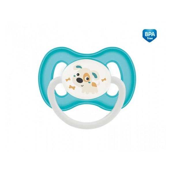 Canpol babies Dudlík 0-6m kaučukový třešinka BUNNY & COMPANY > varianta tyrkysový