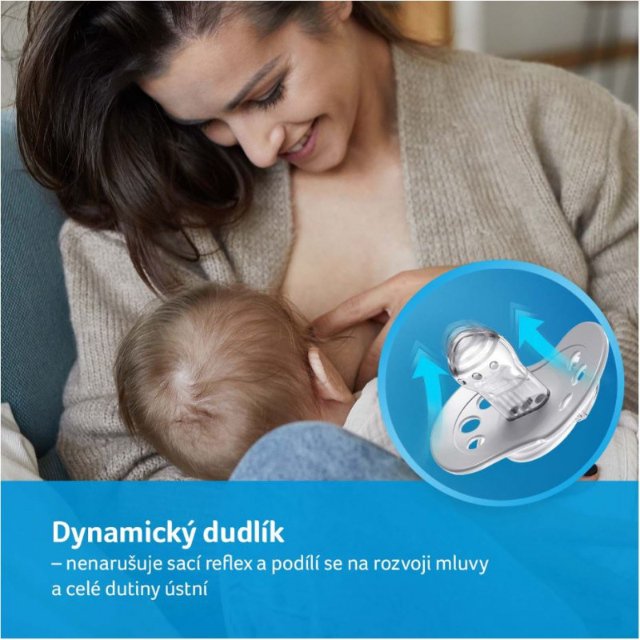 LOVI Dudlík silikonový dynamický Hey boy > 3-6m 2ks