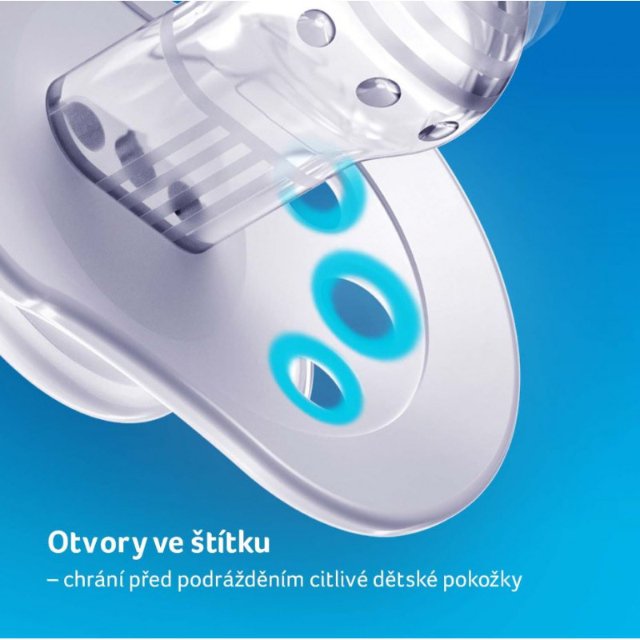LOVI Dudlík silikonový dynamický Hey boy > 3-6m 2ks