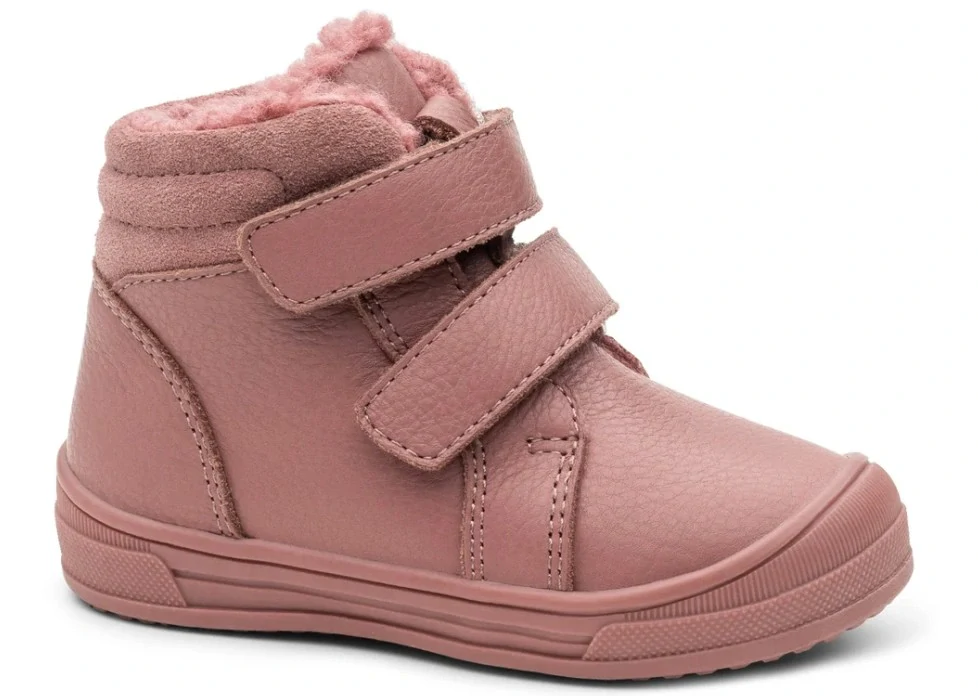zimní dívčí boty Fatima old pink
