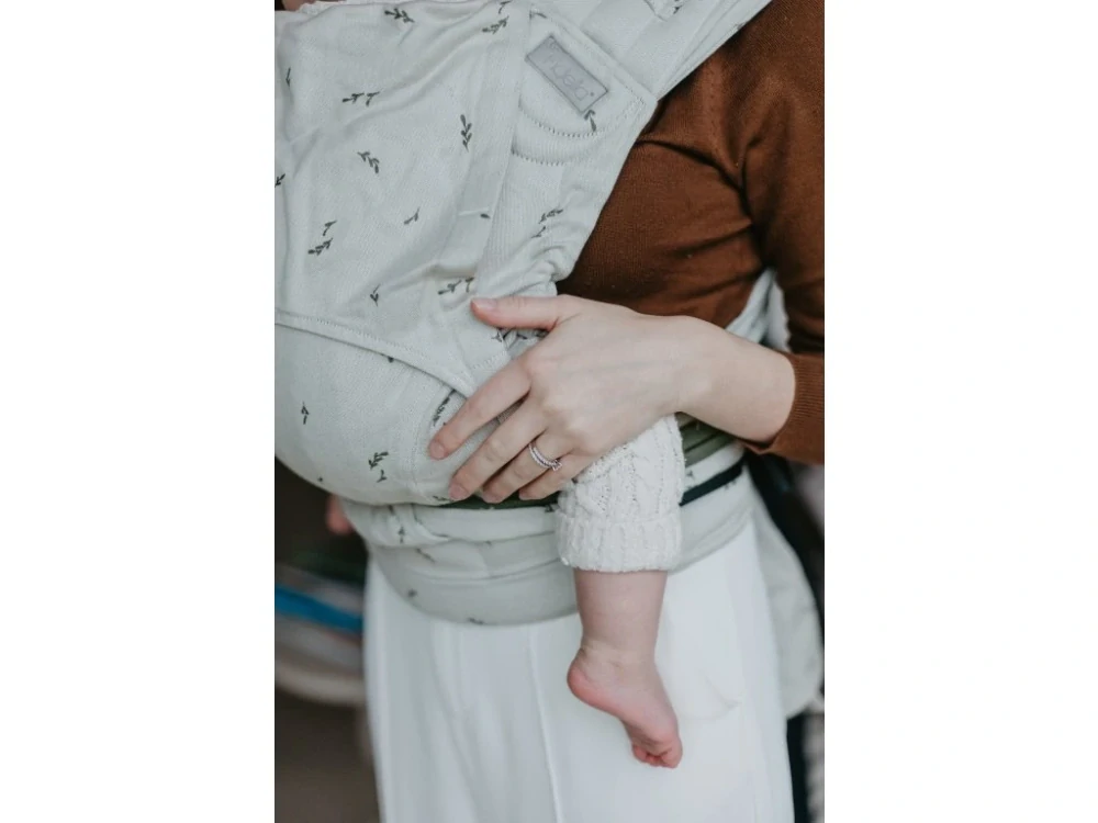 Ergonomické polovázací nosítko Fidella FlyClick - Toddler - Leaves Green