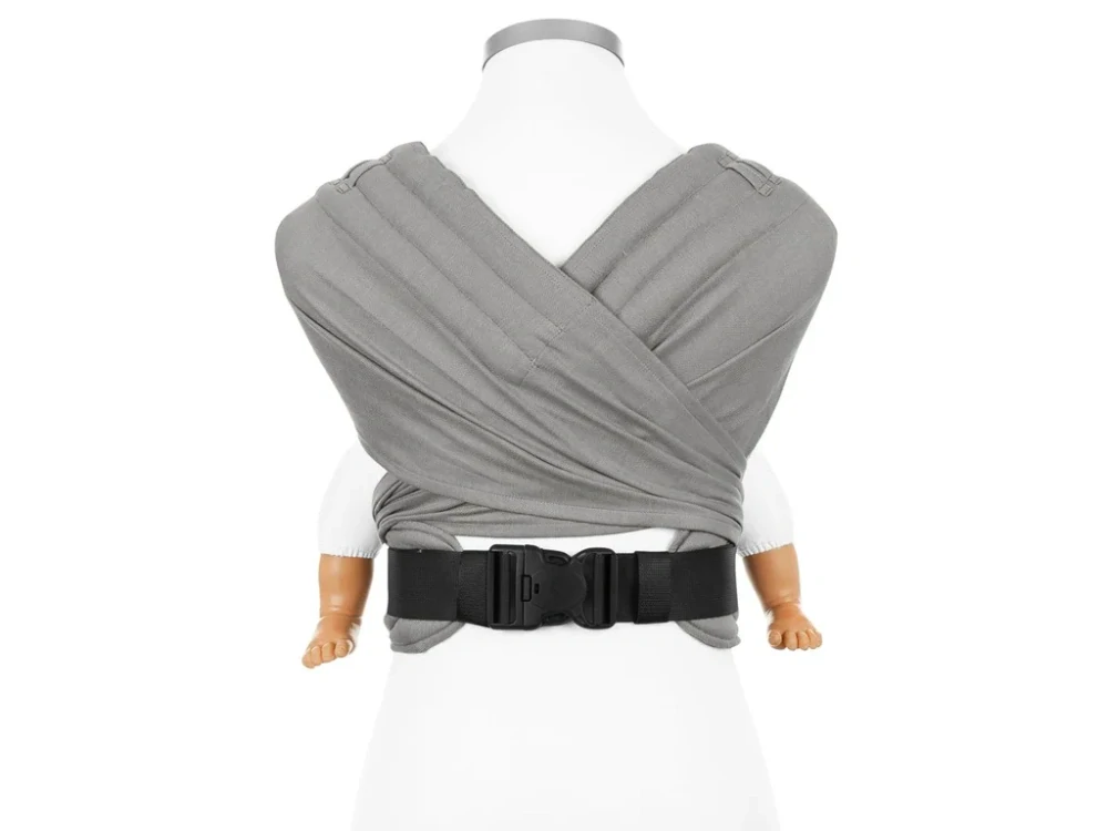 Ergonomické nosítko Fidella FlyClick Baby - Chevron - Grey