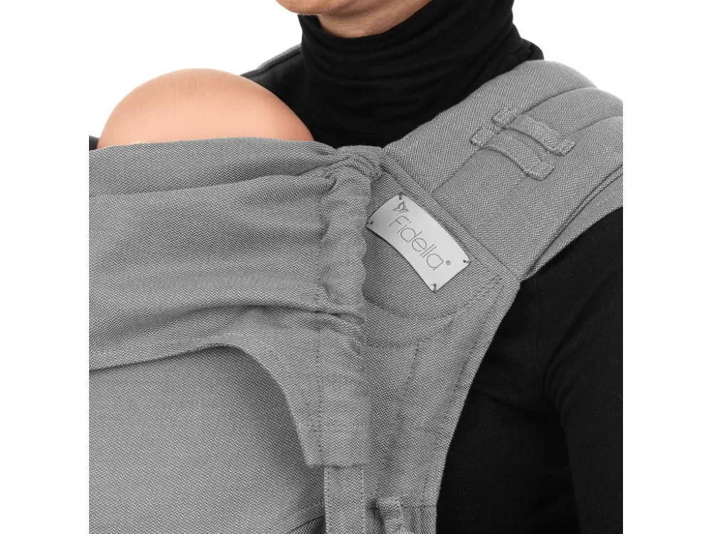 Ergonomické nosítko Fidella FlyClick Baby - Chevron - Grey