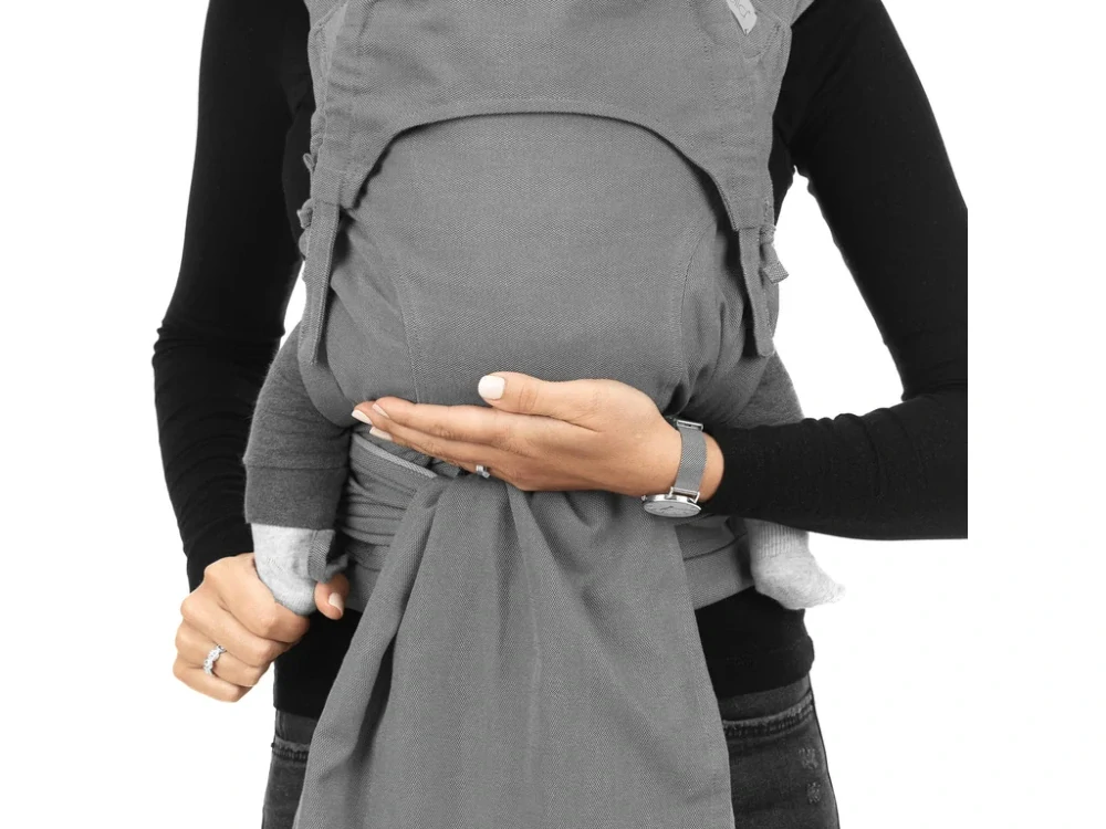Ergonomické nosítko Fidella FlyClick Baby - Chevron - Grey
