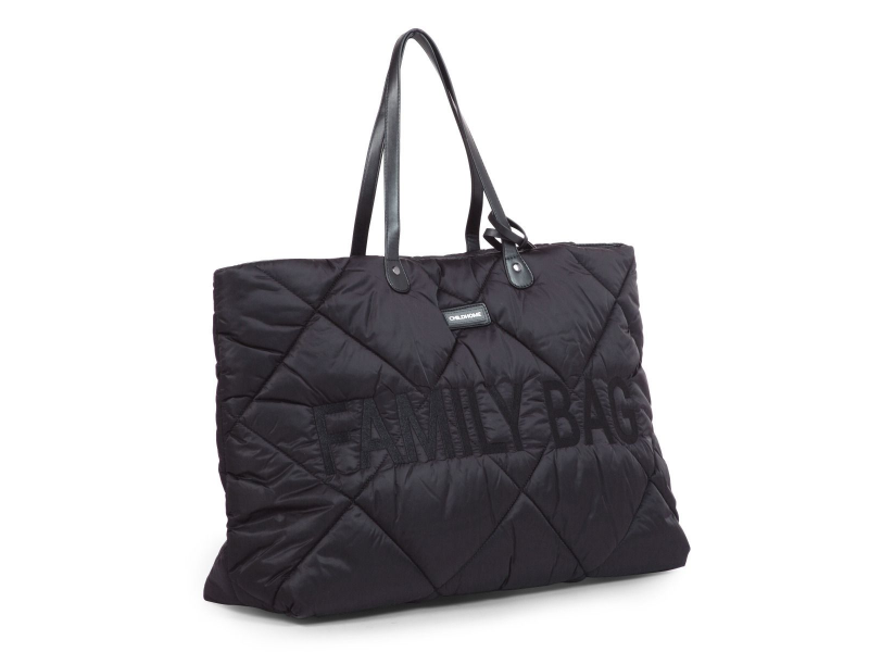 Childhome Cestovní taška Family Bag Puffered Black