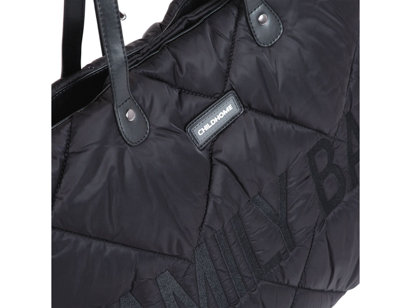 Childhome Cestovní taška Family Bag Puffered Black