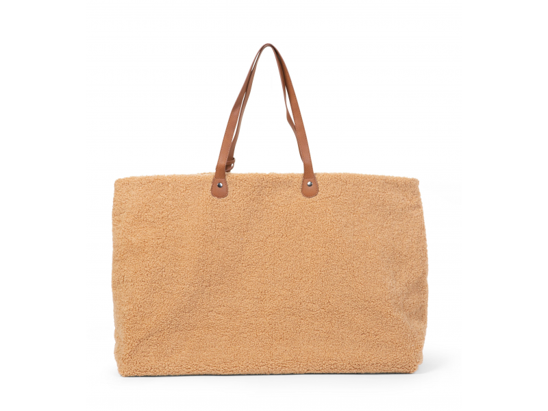 Childhome Cestovní taška Family Bag Teddy Beige