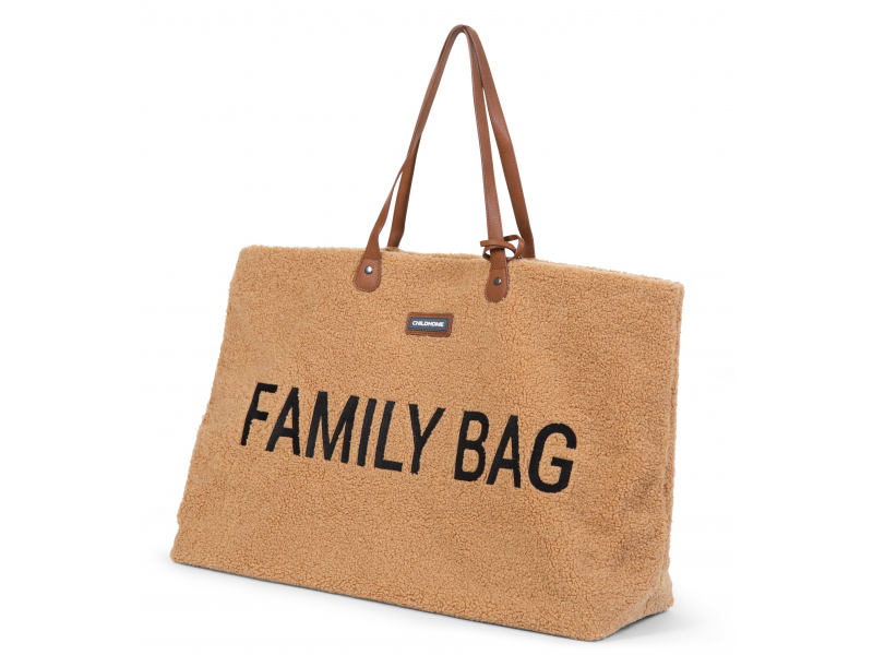 Childhome Cestovní taška Family Bag Teddy Beige