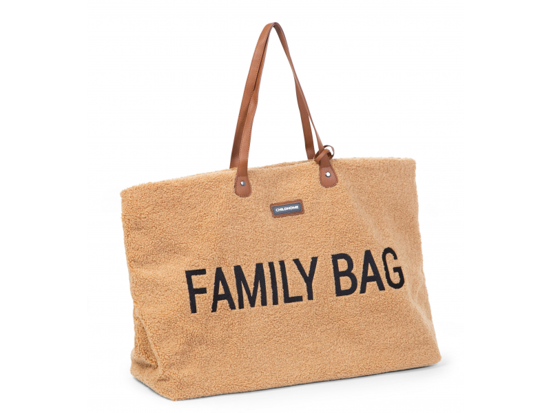 Childhome Cestovní taška Family Bag Teddy Beige