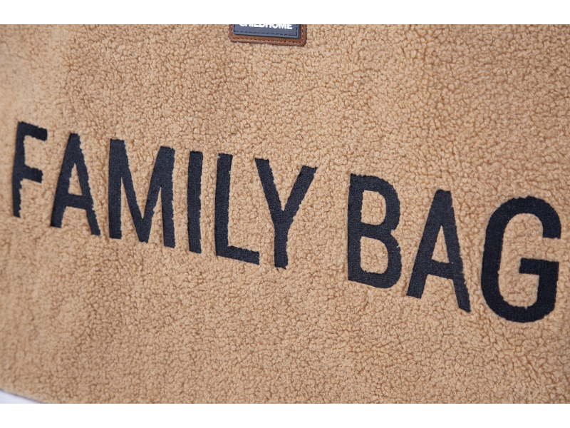 Childhome Cestovní taška Family Bag Teddy Beige