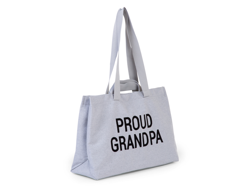 Childhome Cestovní taška Grandpa Canvas Grey