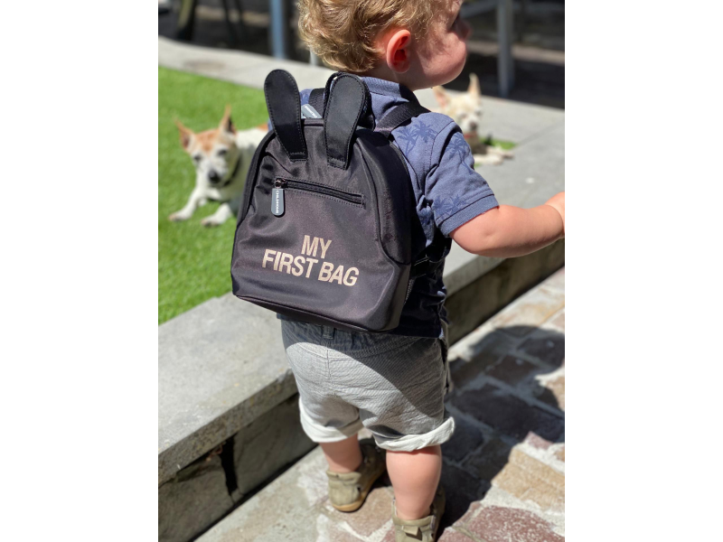 Childhome Dětský batoh My First Bag Black