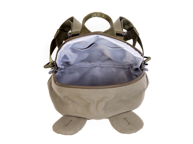 Childhome Dětský batoh My First Bag Canvas Khaki