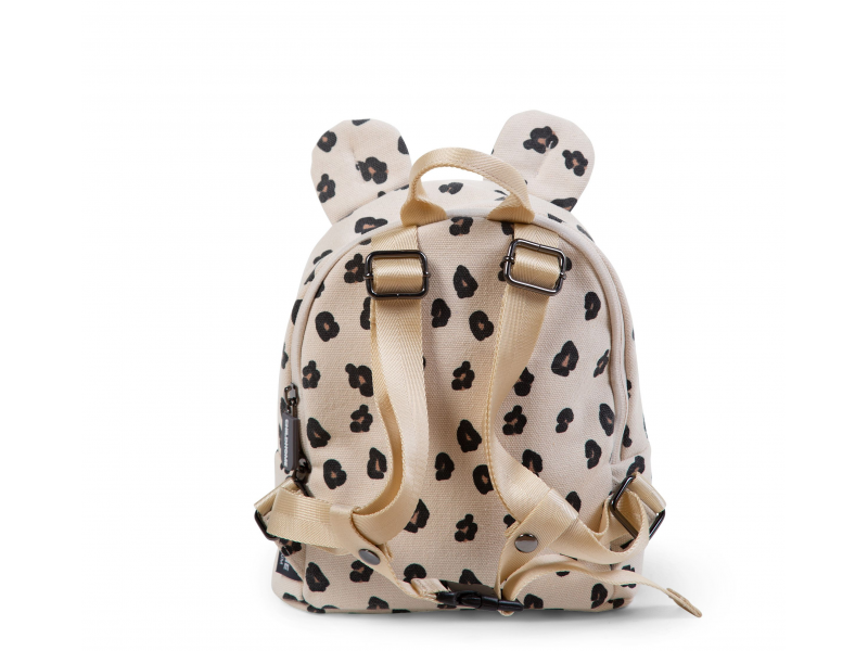 Childhome Dětský batoh My First Bag Canvas Leopard