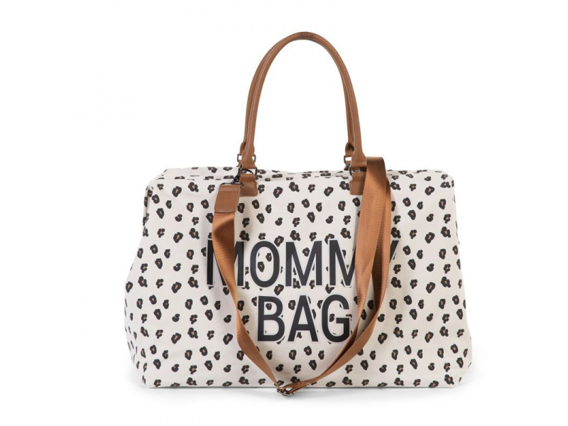 Childhome Přebalovací taška Mommy Bag Canvas Leopard