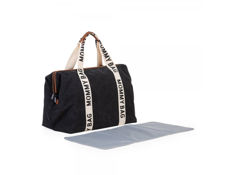 Childhome Přebalovací taška Mommy Bag Canvas Black