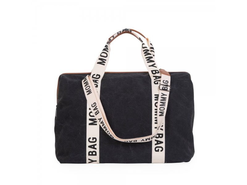 Childhome Přebalovací taška Mommy Bag Canvas Black