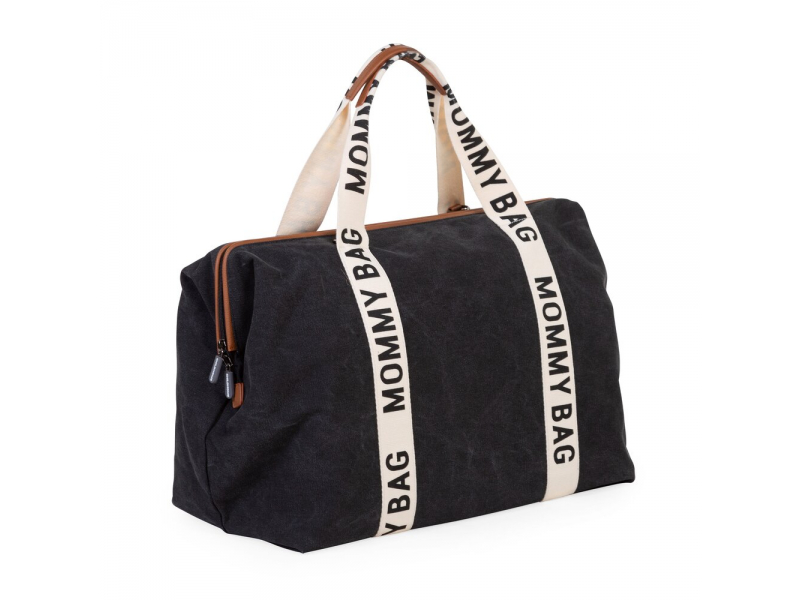 Childhome Přebalovací taška Mommy Bag Canvas Black