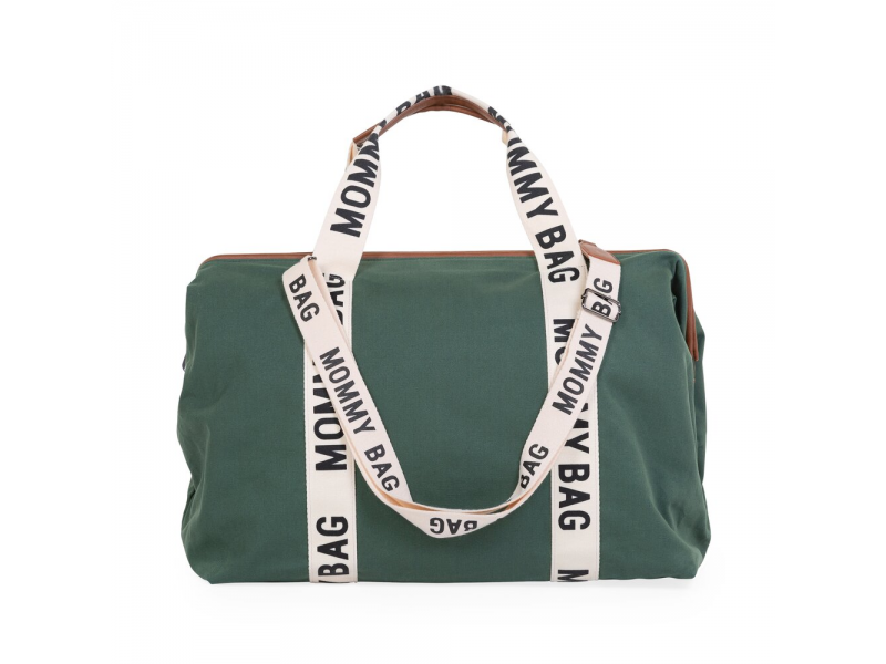 Childhome Přebalovací taška Mommy Bag Canvas Green