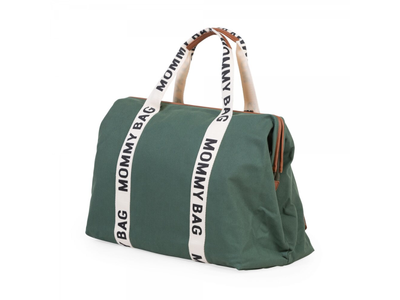 Childhome Přebalovací taška Mommy Bag Canvas Green