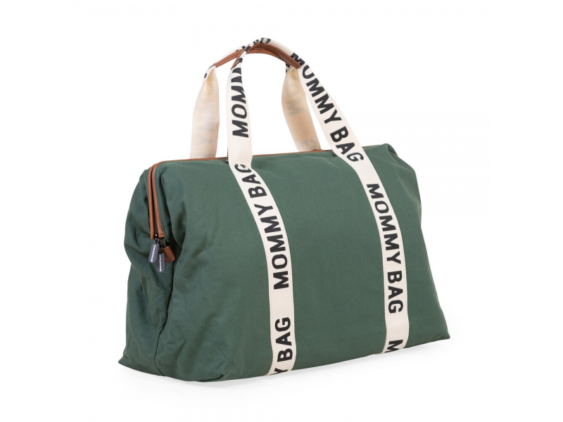 Childhome Přebalovací taška Mommy Bag Canvas Green