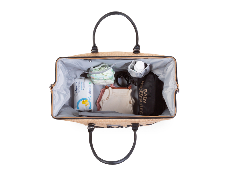 Childhome Přebalovací taška Mommy Bag Raffia Look
