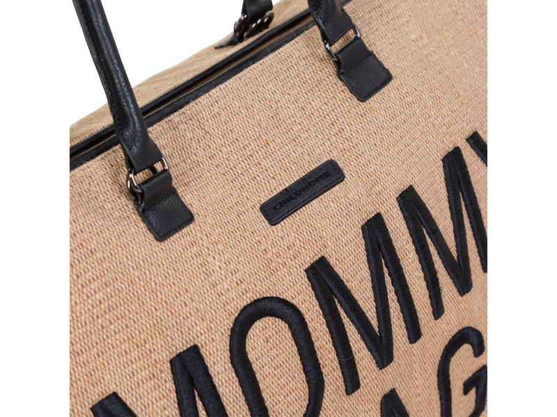 Childhome Přebalovací taška Mommy Bag Raffia Look