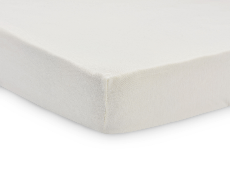 Jollein Prostěradlo napínací 120x60 cm 2 ks Ivory