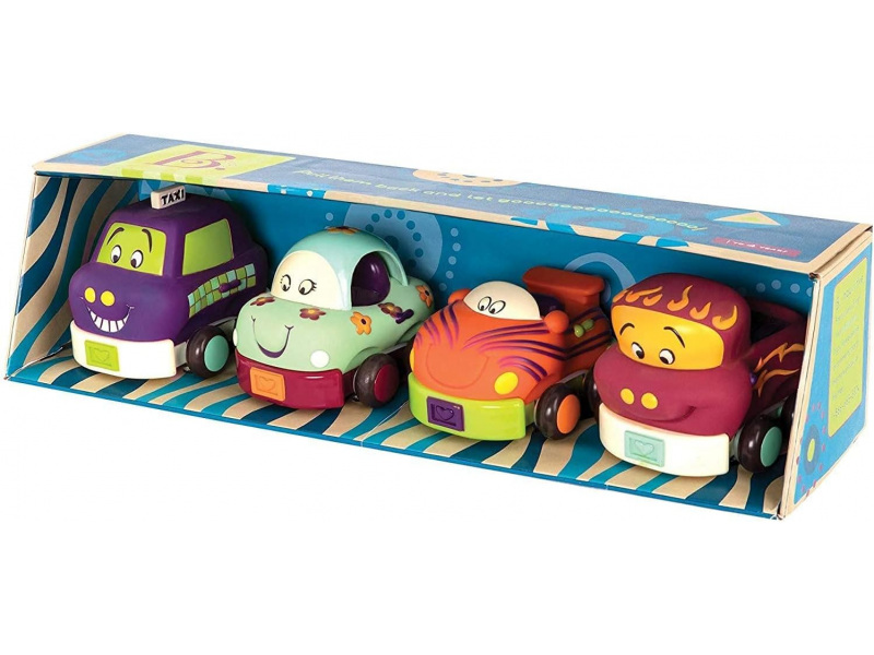 B-Toys Autíčka na setrvačník Wheeee-ls!