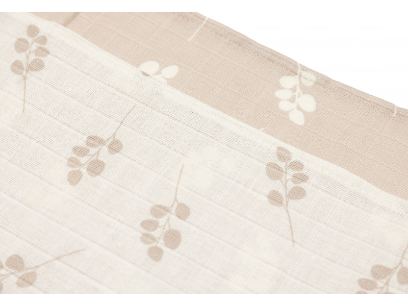 Jollein Pleny 3 ks 70x70 cm Twig Wild Rose