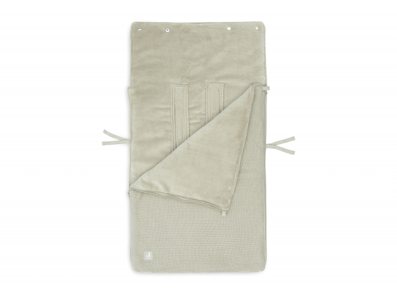 Fusak do autosedačky Basic Knit Olive Green