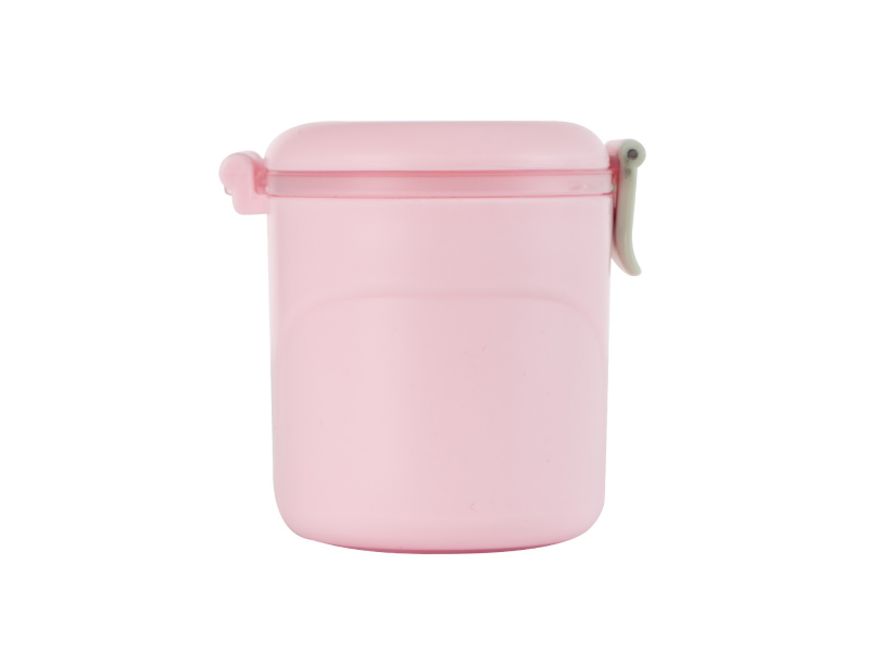 Zásobník na sušené mléko s odměrkou 130g Pink