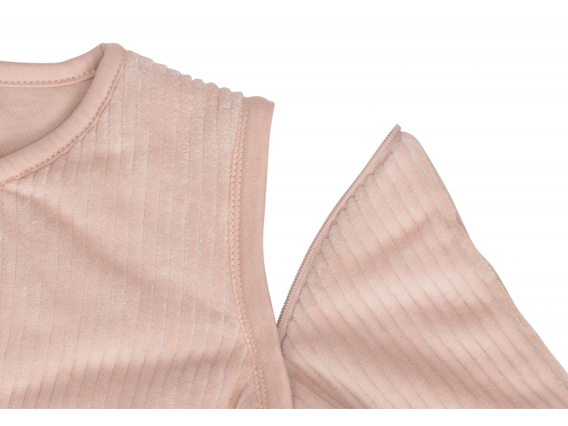 Jollein Spací pytel 2v1 70cm Rib Wild Rose