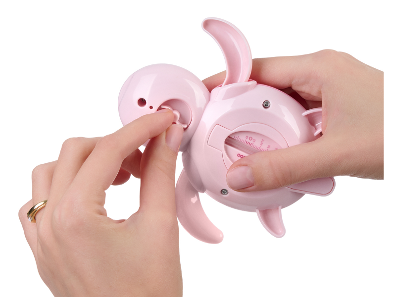 Teploměr do vany Buddy Pink
