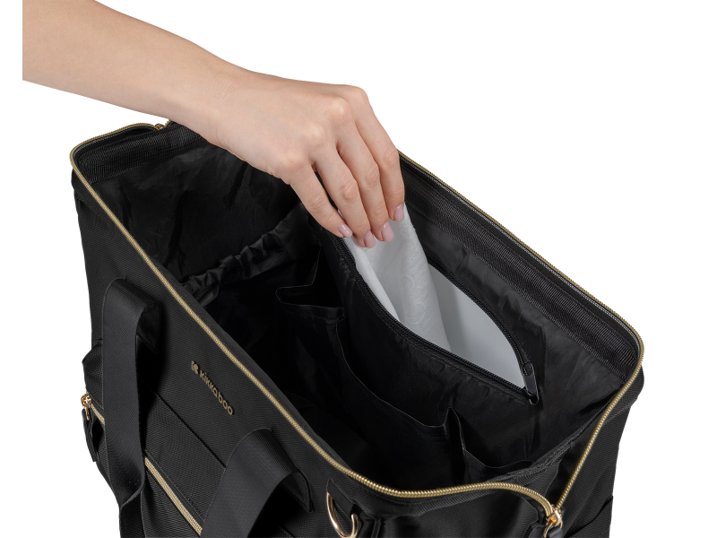 KikkaBoo Přebalovací taška Maxi Black