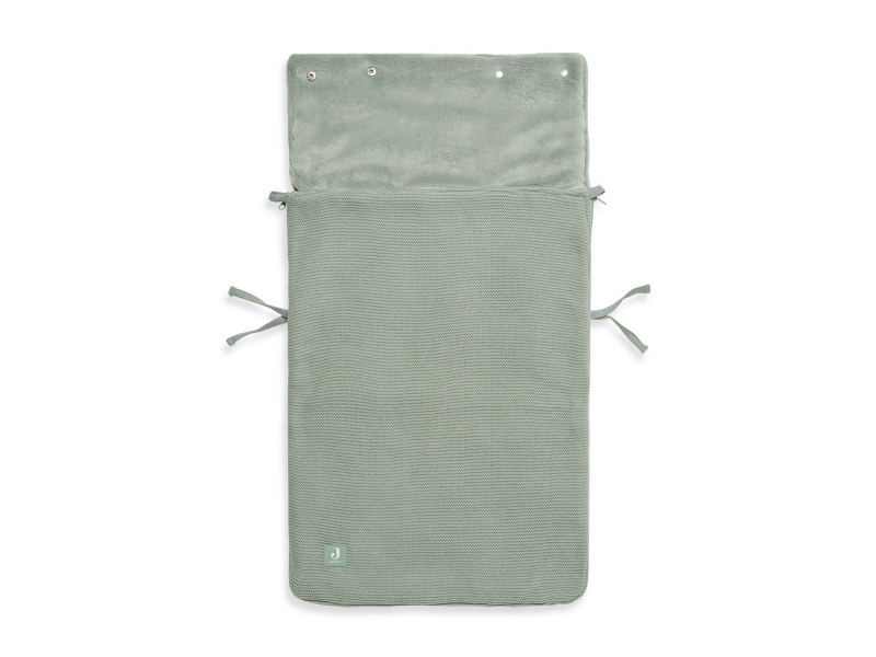 Fusak do autosedačky Basic Knit Ash Green