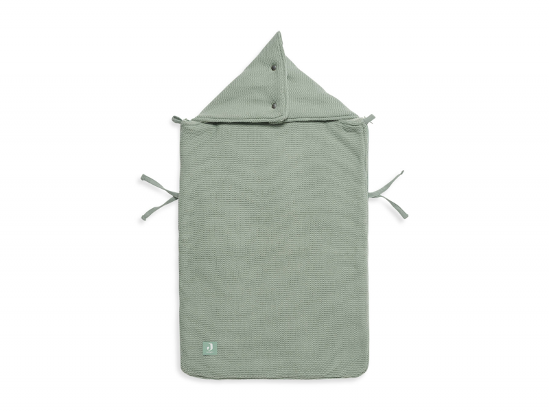 Fusak do autosedačky Basic Knit Ash Green