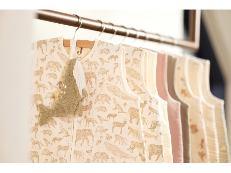 Jollein Spací pytel 70cm Animals Nougat