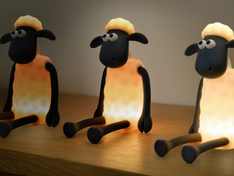 MegaLight Noční světlo OVEČKA SHAUN