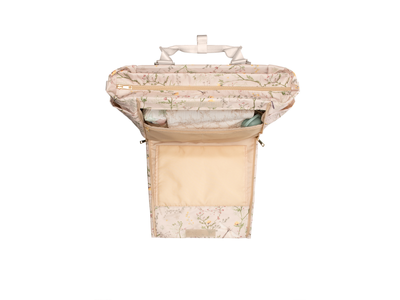 KikkaBoo Přebalovací taška Florence Secret Garden Beige