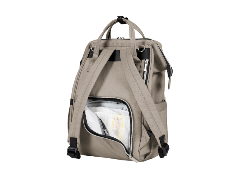 KikkaBoo Přebalovací batoh Siena Beige