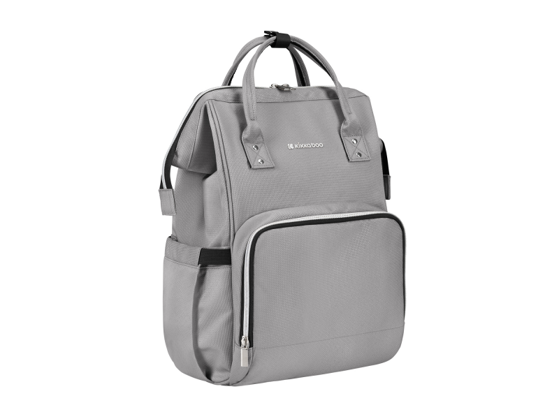 KikkaBoo Přebalovací batoh Siena Light Grey