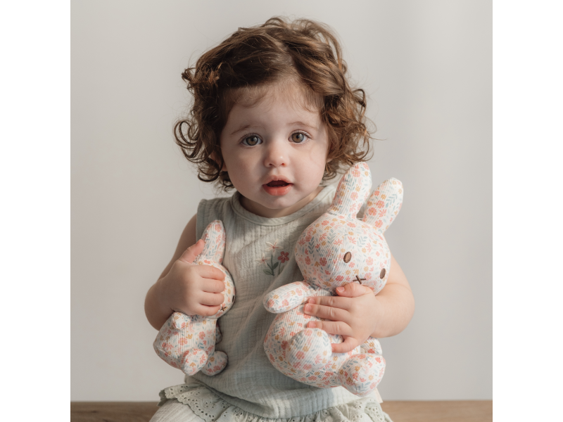 Králíček Miffy textilní Lucky Blossom 20 cm