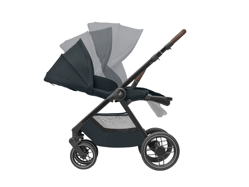Maxi-Cosi Oxford kočárek + korbička Oria Essential Graphite