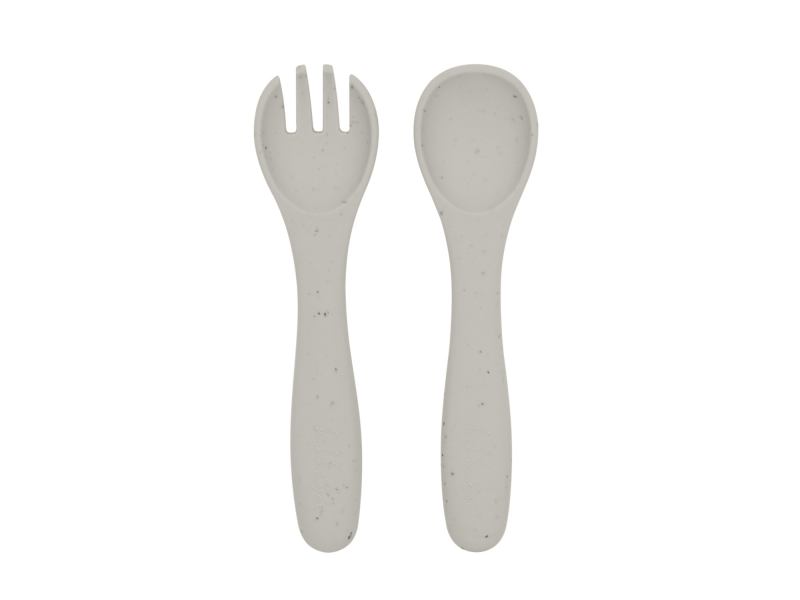 Jídelní sada 5-dílná Platinum Silicone Sand