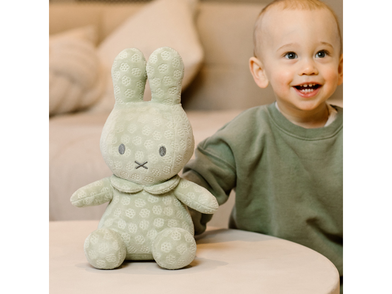 Králíček Miffy Green Flower 20 cm