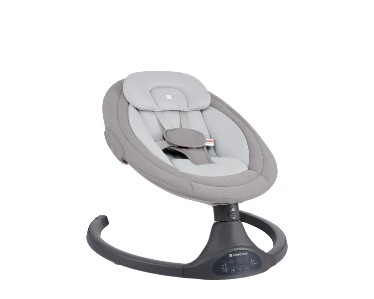 Houpací lehátko elektrické Codie Light Grey