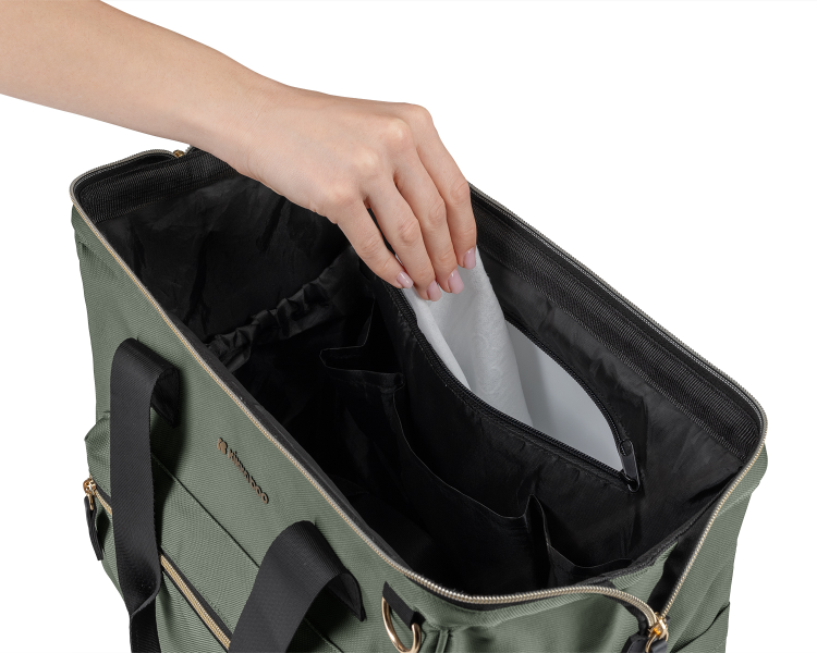 Přebalovací taška Maxi Army Green