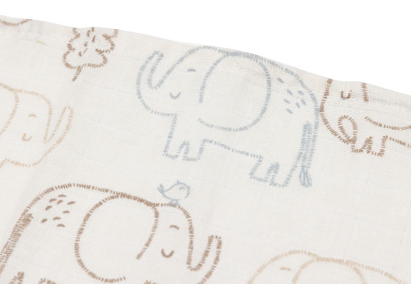 Pleny 3 ks 70x70 cm Elephant Tales